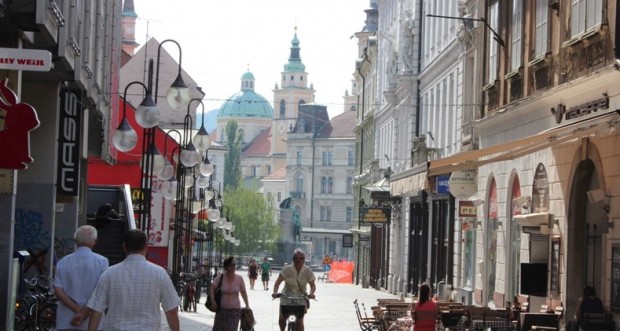 Красавица Любляна - столица Словении